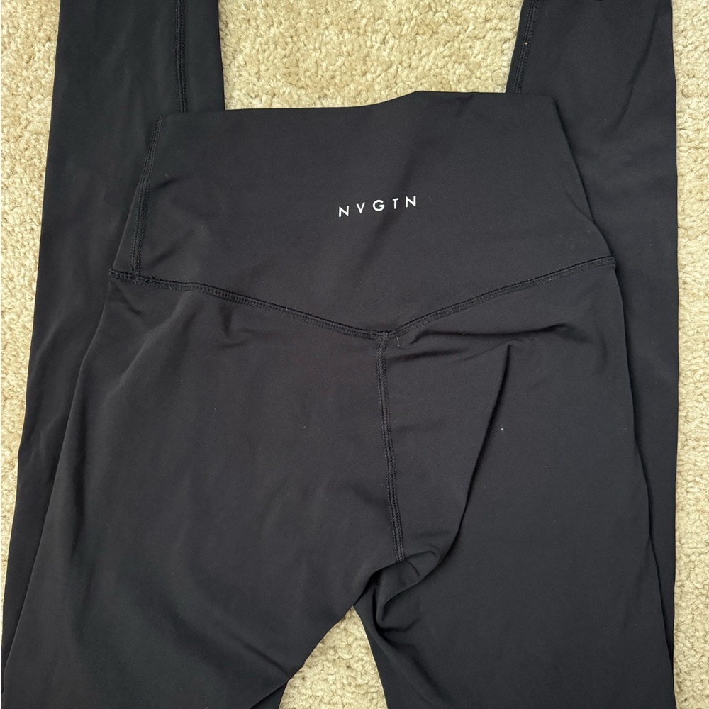 NVGTN Black solid seamless Leggings